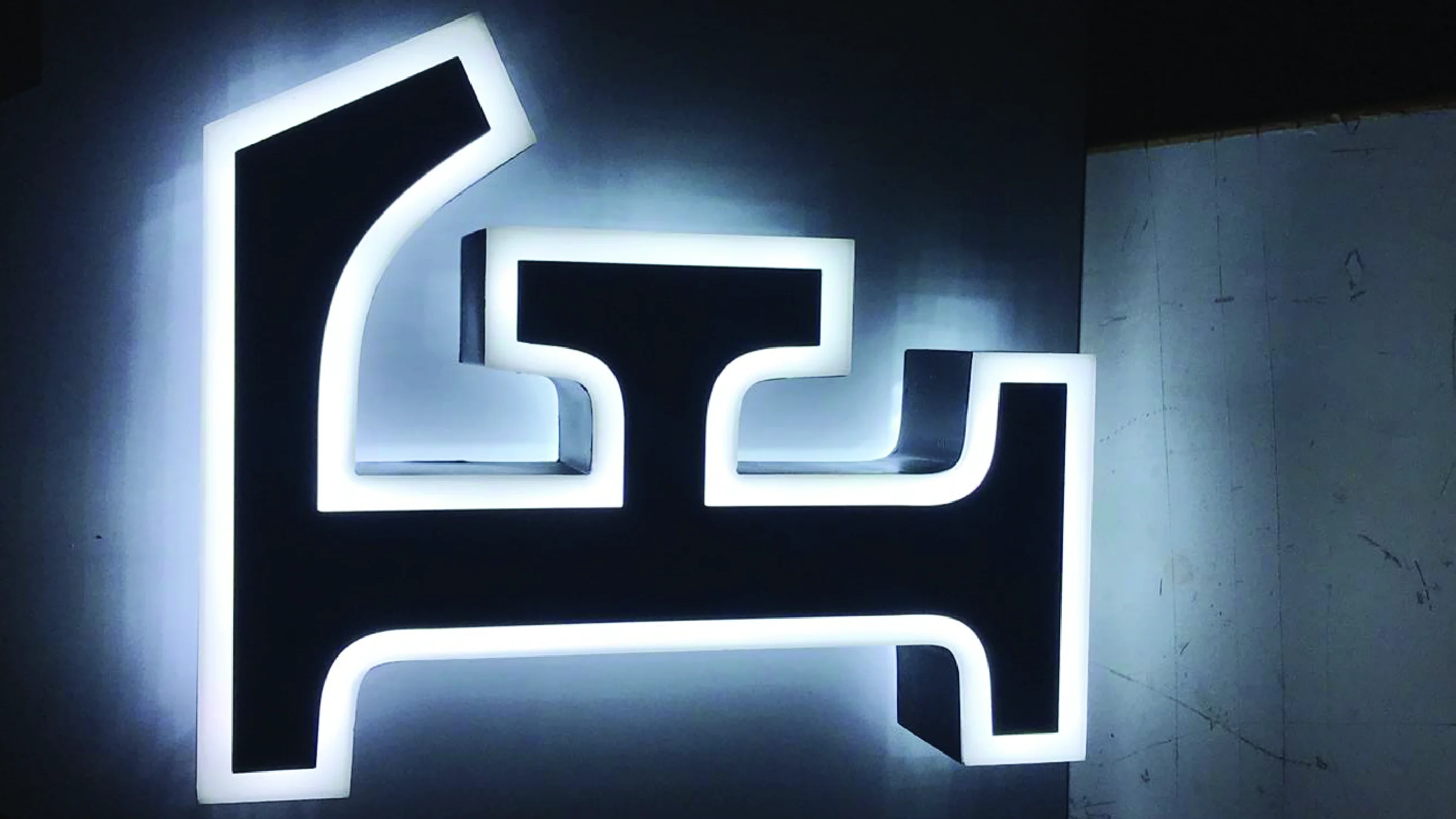 Backlit letter signage Oman