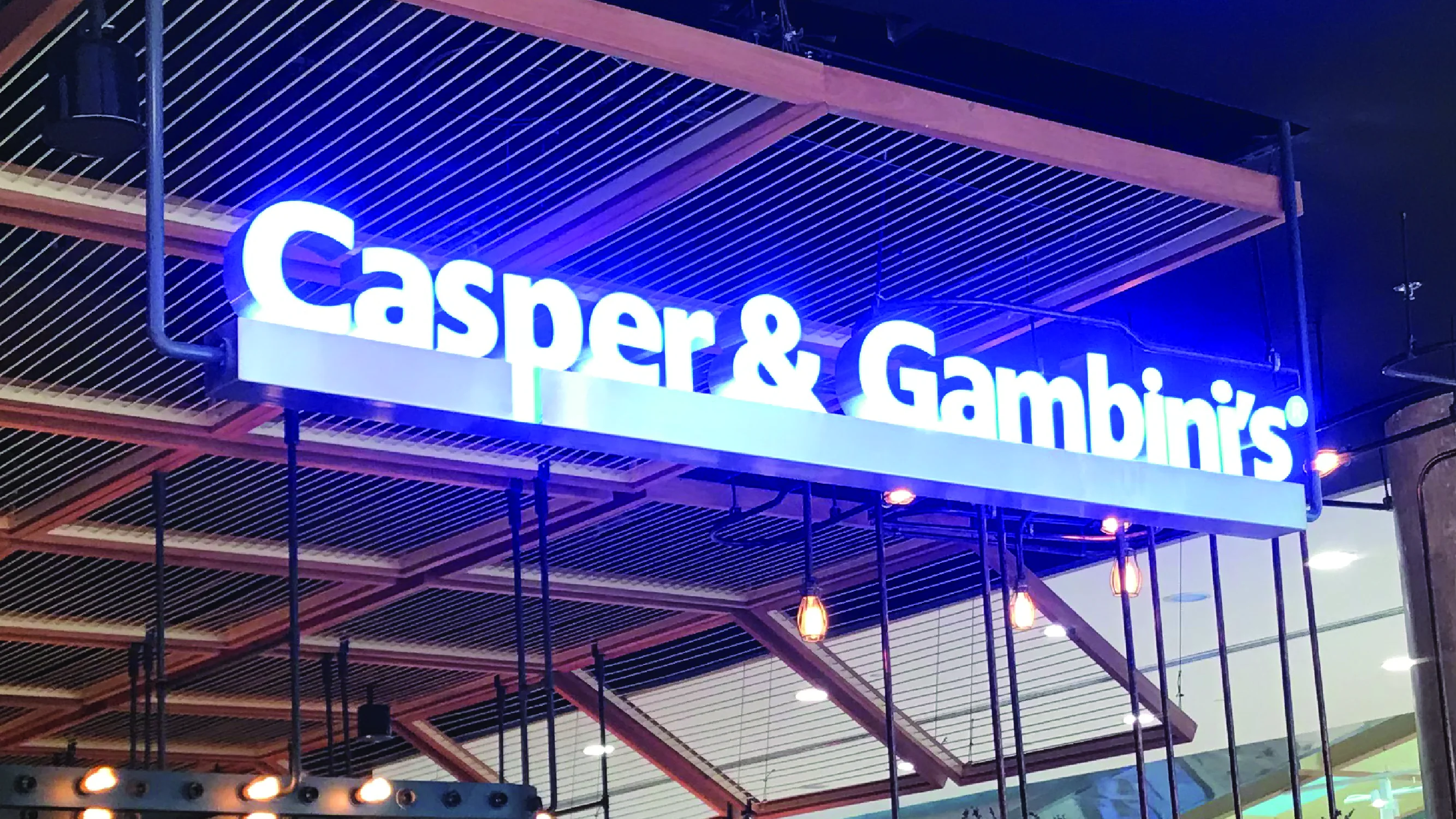 Casper Gambinis interior fitout