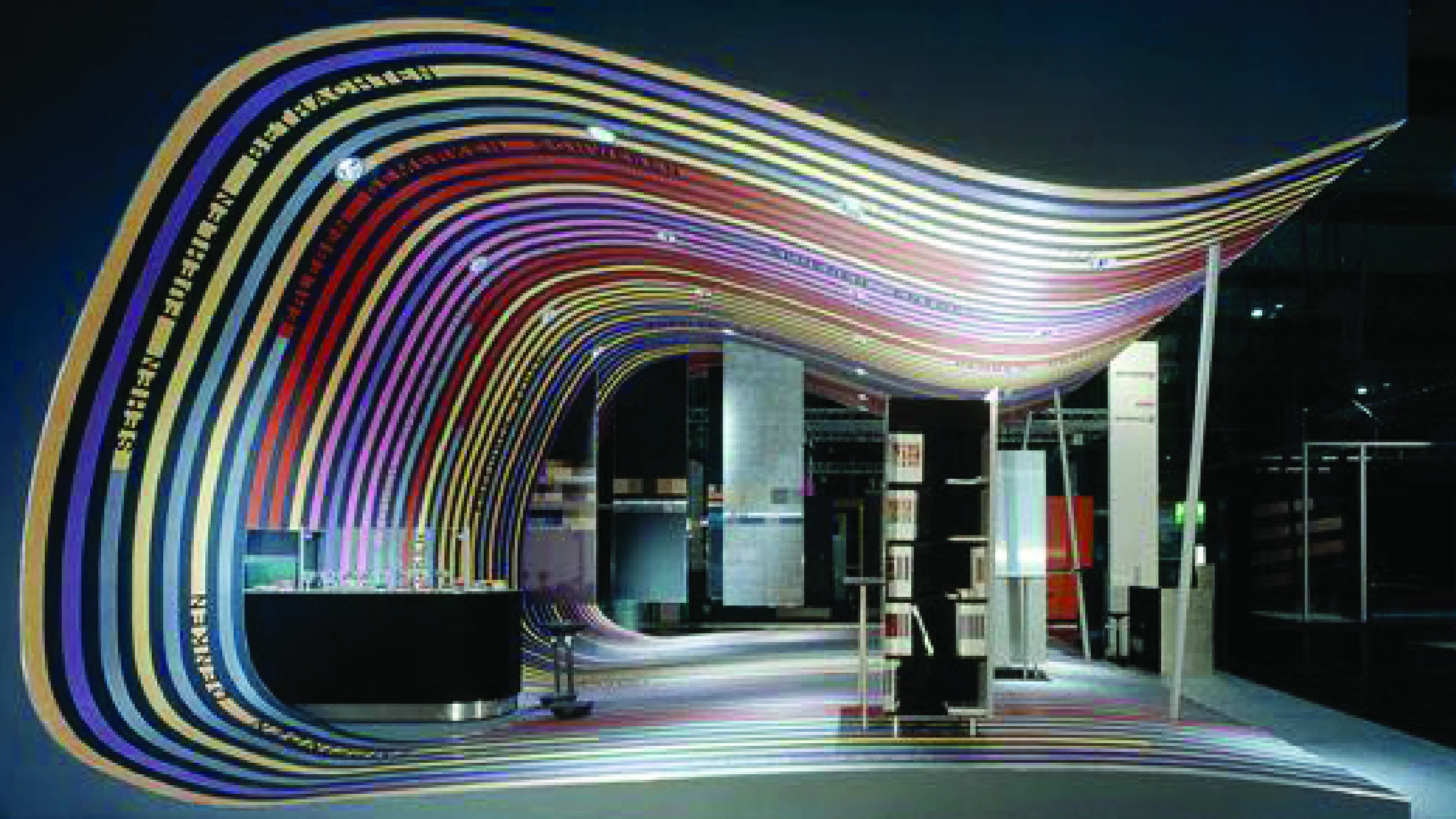 Modern exhibition booth design